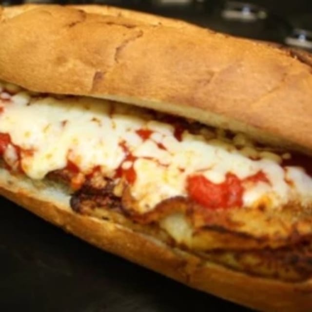 Chicken Parm Sub.