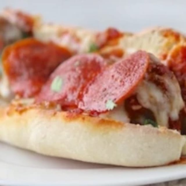 Triple Italian Meats Sub.