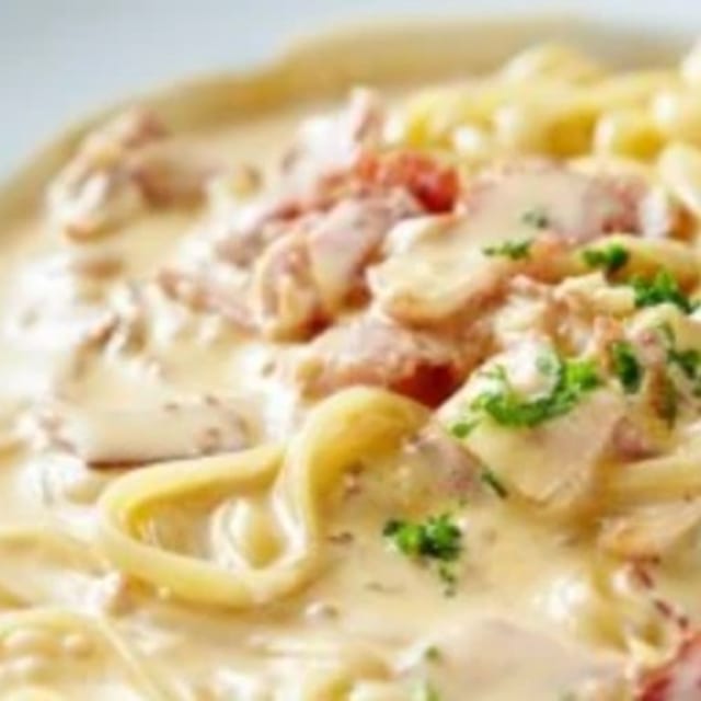 Pasta Carbonara.