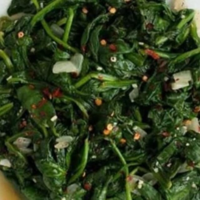 Side of Spinach.