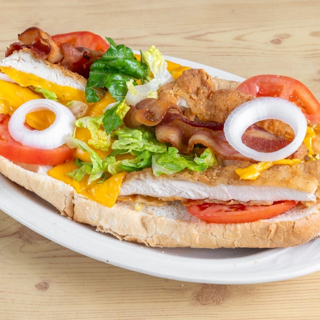 Chicken Tenders & Bacon Melt Sub.